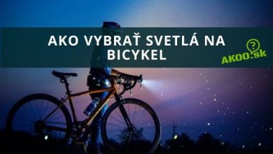 Ako vybrať svetlá na bicykel