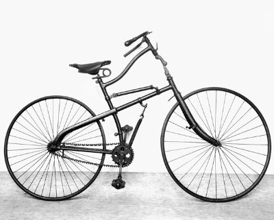 pôvodný prvý bezpečný bicykel